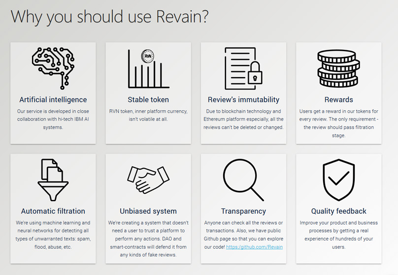 ¿Por qué utilizar Revain?