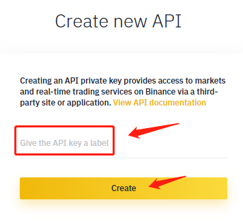 Utwórz klucz Binance API