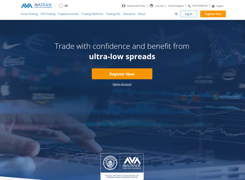 Site Web AVATrade