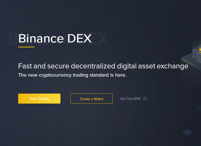 Registro de cuenta Binance DEX