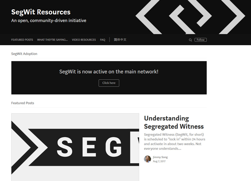 Segwit-Ressourcen
