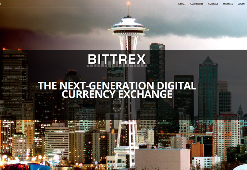 Bittrex Website