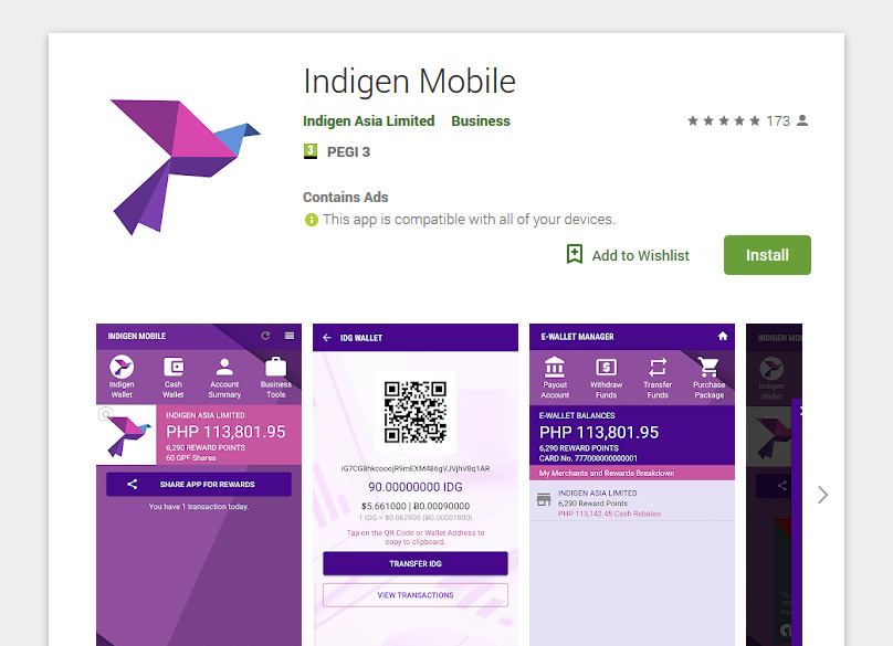 Indigen Mobile App