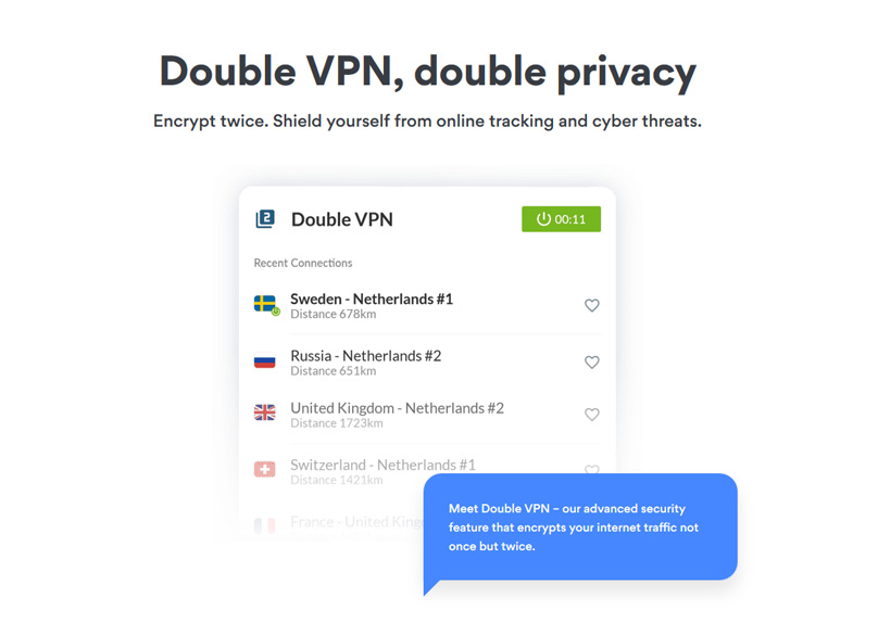 Podwójna sieć VPN