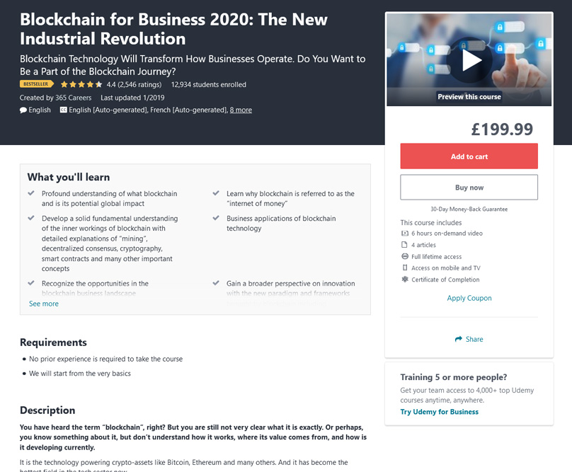 Blockchain para empresas 2020: la nueva revolución industrial