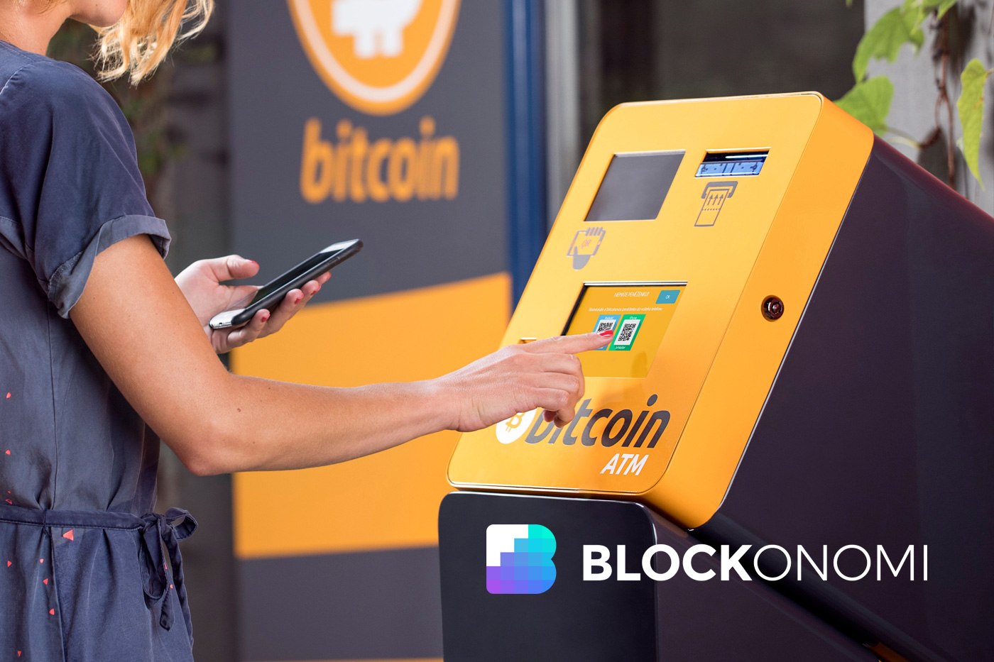 Geldautomaten zur Einführung von Kryptowährungen